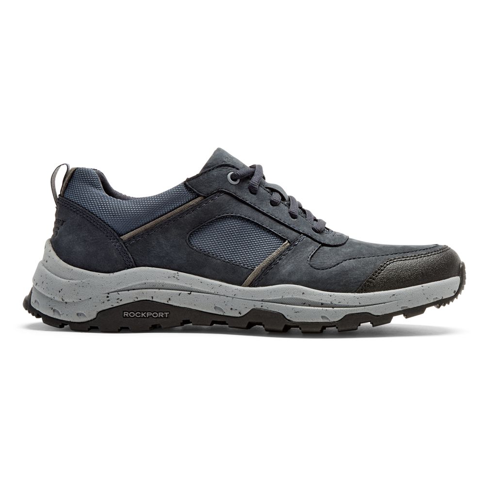 Sapatilhas Rockport Xcs Pathway Waterproof Ubal Trekker Homem - Azul Marinho ( 142-UALOYK )